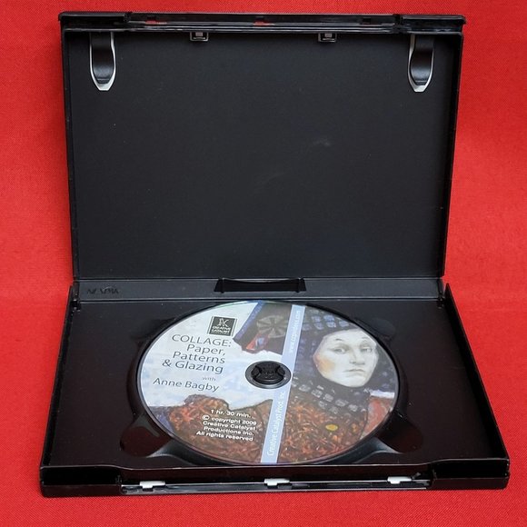 Anne Bagby Collage Paper Patterns & Glazing DVD - Picture 6 of 8